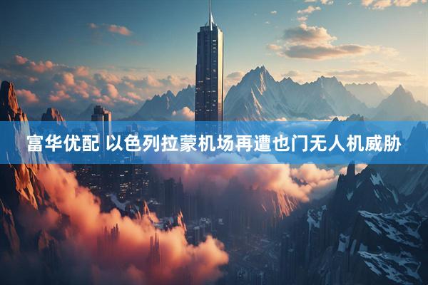 富华优配 以色列拉蒙机场再遭也门无人机威胁