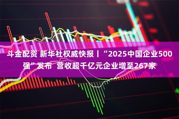 斗金配资 新华社权威快报丨“2025中国企业500强”发布  营收超千亿元企业增至267家